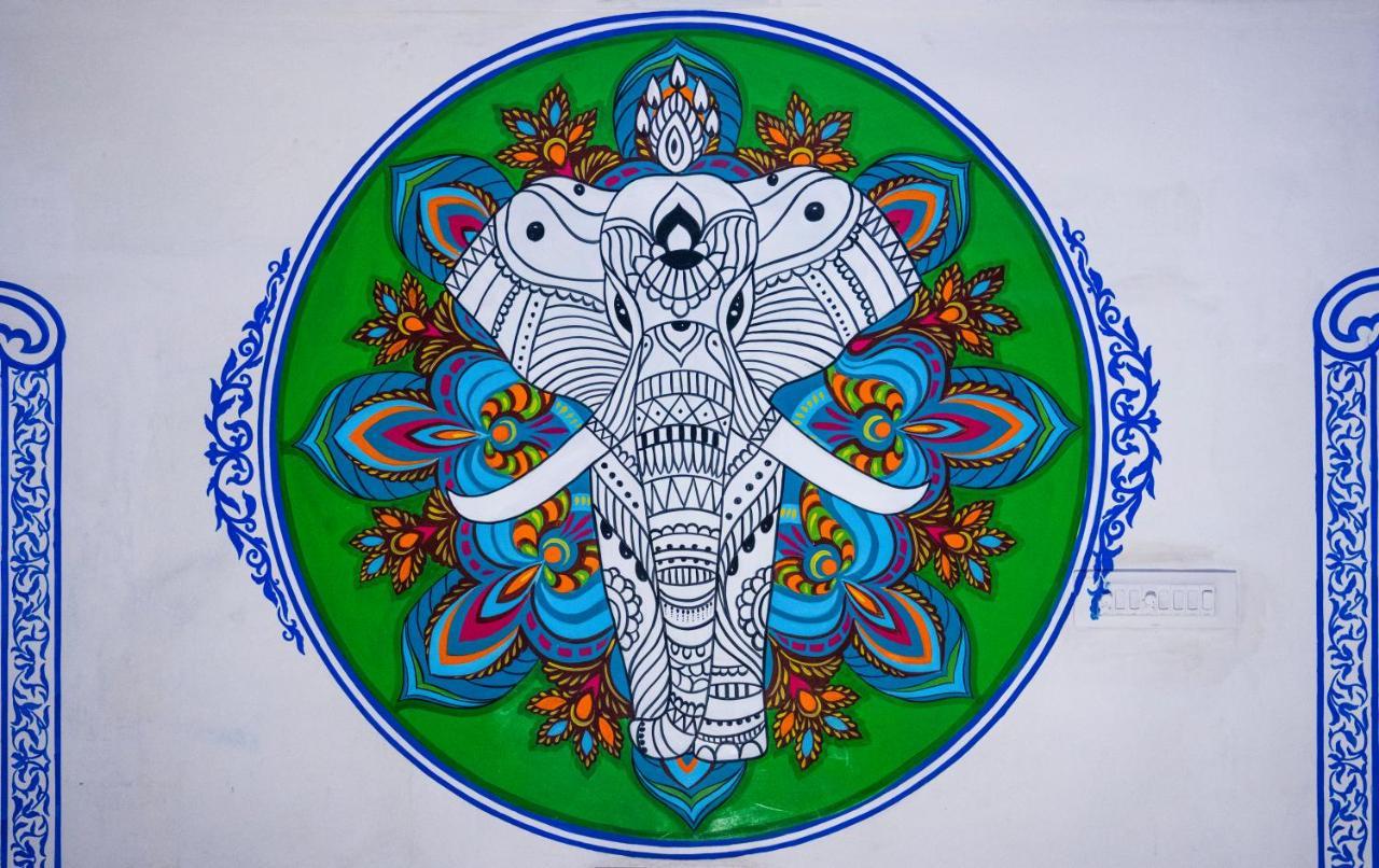 Mandala Bagpacker Circle Vandrerhjem Jaipur Eksteriør bilde